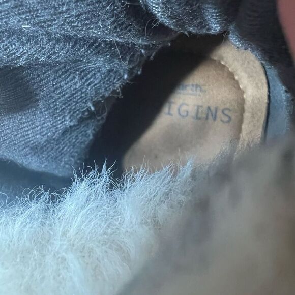 Earth Origins Rada Gray Ankle Winter Foots Fur Trim Top Size 10 - Picture 3 of 7